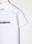 Dolce & Gabbana Kids T-shirt met logoprint Wit - Thumbnail 3