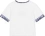 Dolce & Gabbana Kids Katoenen T-shirt met logo Wit - Thumbnail 2