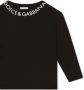 Dolce & Gabbana Kids T-shirt met logoprint Zwart - Thumbnail 3