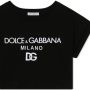 Dolce & Gabbana Kids T-shirt met logoprint Zwart - Thumbnail 3
