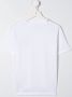 Dolce & Gabbana Kids T-shirt met patch Wit - Thumbnail 2