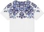 Dolce & Gabbana Kids T-shirt met print Blauw - Thumbnail 2