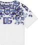 Dolce & Gabbana Kids T-shirt met print Blauw - Thumbnail 3