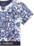 Dolce & Gabbana Kids T-shirt met print Blauw - Thumbnail 3
