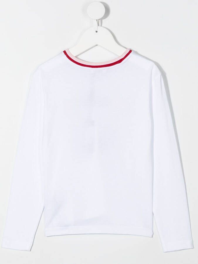 Dolce & Gabbana Kids T-shirt met print Wit