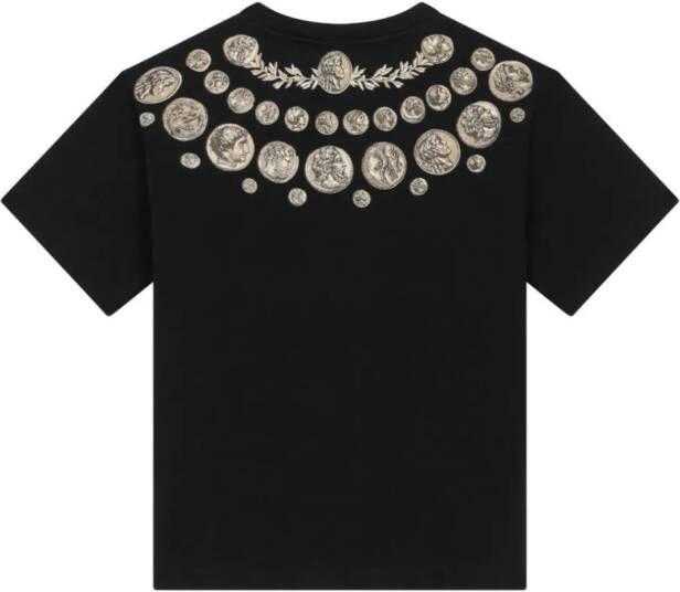 Dolce & Gabbana Kids T-shirt met print Zwart