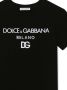 Dolce & Gabbana Kids T-shirtjurk met logoprint Zwart - Thumbnail 3