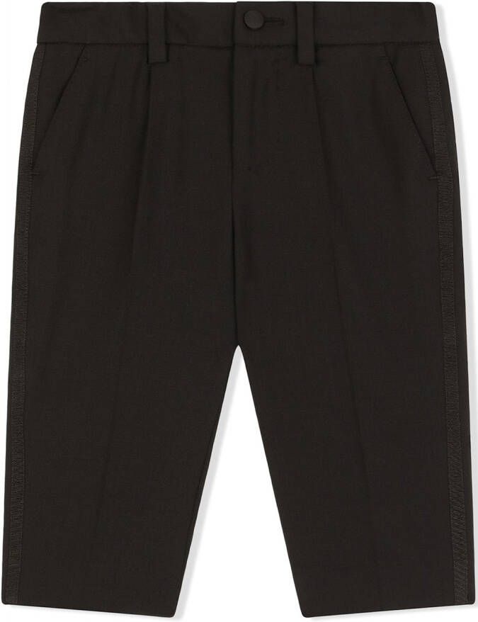 Dolce & Gabbana Kids Trainingspak van wolmix Zwart