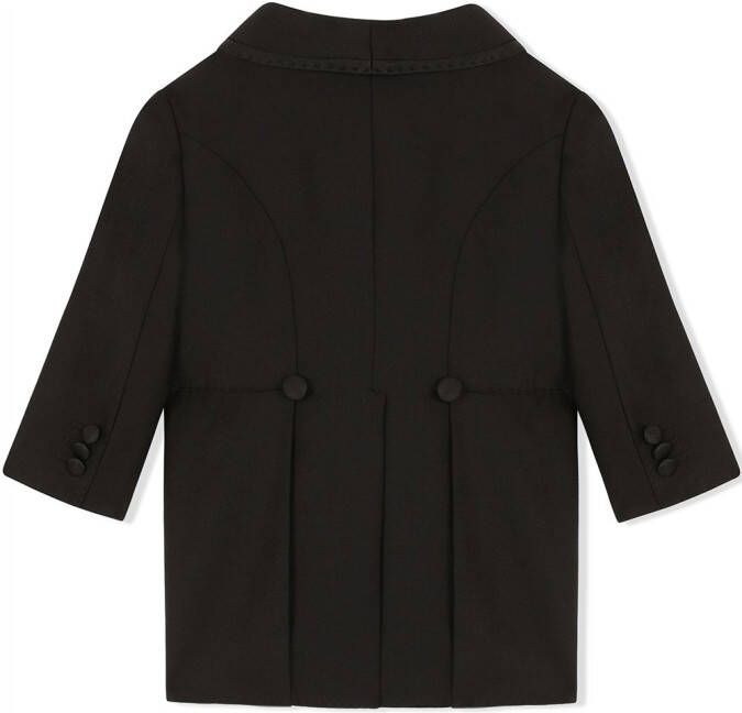 Dolce & Gabbana Kids Trainingspak van wolmix Zwart