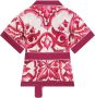Dolce & Gabbana Kids Zijden shirt Wit - Thumbnail 2