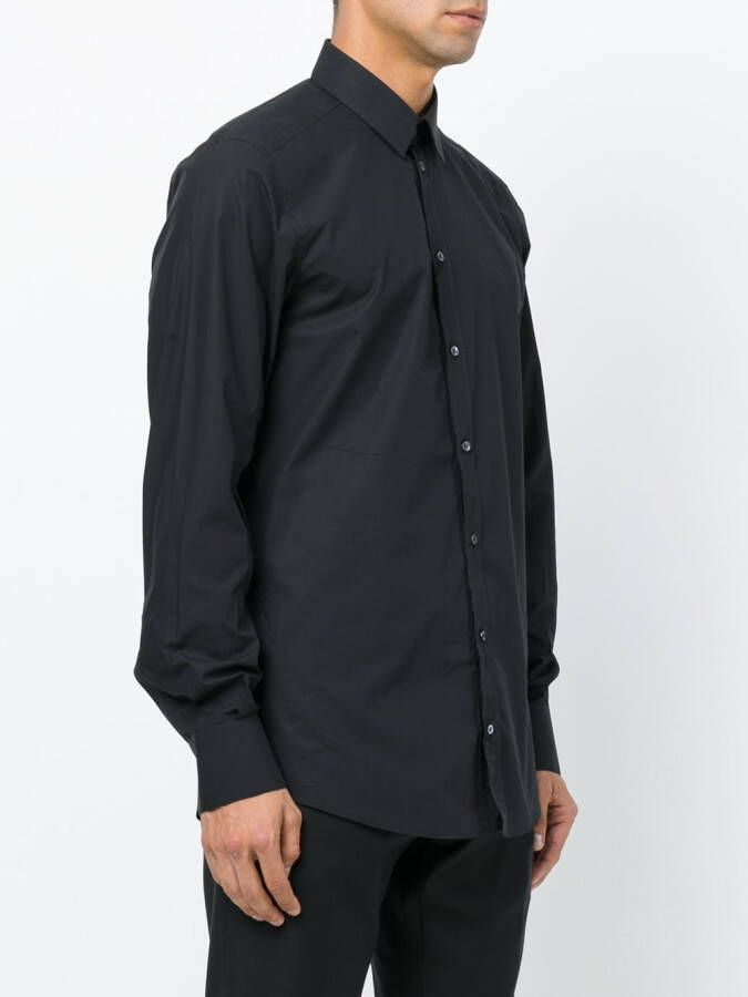 Dolce & Gabbana klassiek overhemd Zwart
