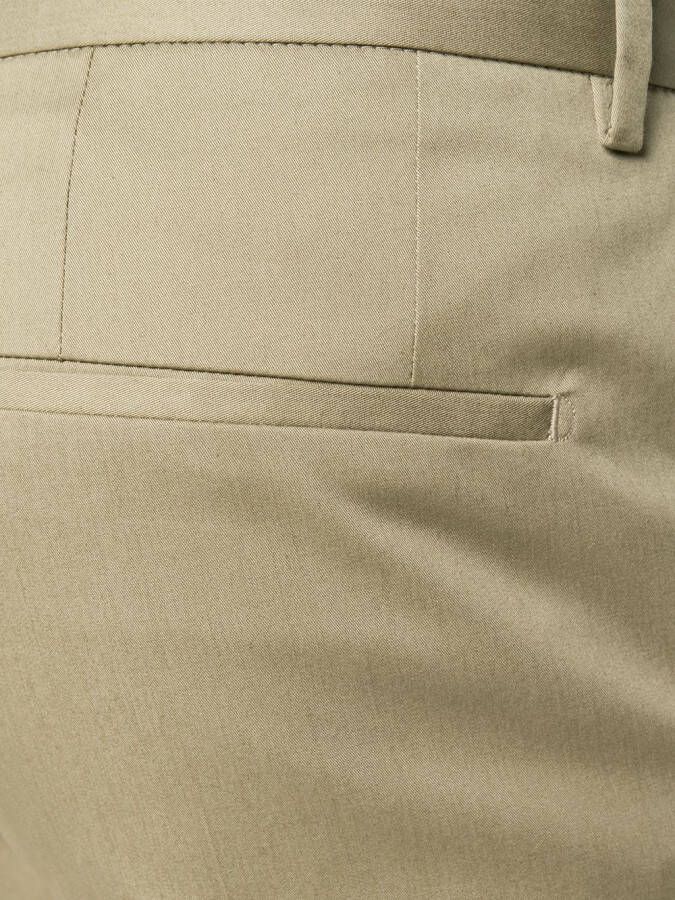 Dolce & Gabbana Chino met logo-label Groen
