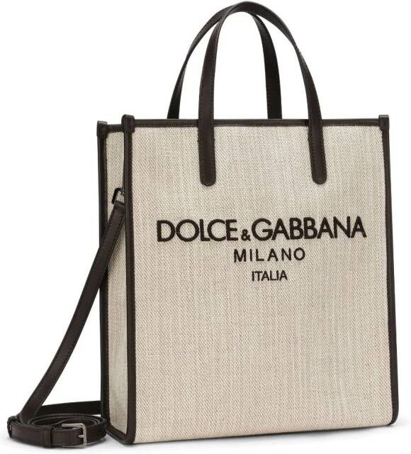 Dolce & Gabbana Kleine shopper Beige