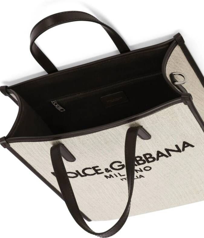 Dolce & Gabbana Kleine shopper Beige