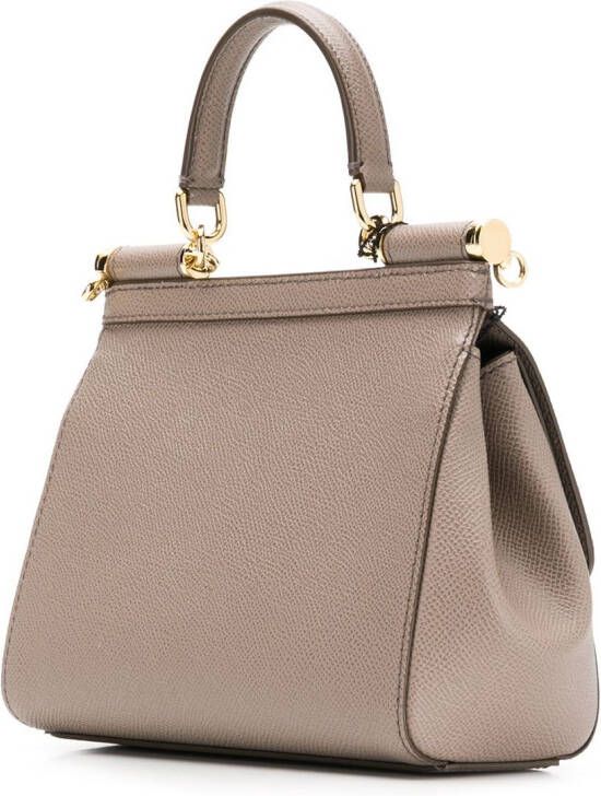 Dolce & Gabbana Sicily medium schoudertas Grijs