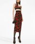 Dolce & Gabbana Kokerrok met bloemenprint Zwart - Thumbnail 2