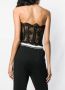 Dolce & Gabbana Bustier top met kant Zwart - Thumbnail 4