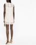 Dolce & Gabbana Mouwloze mini-jurk Beige - Thumbnail 4