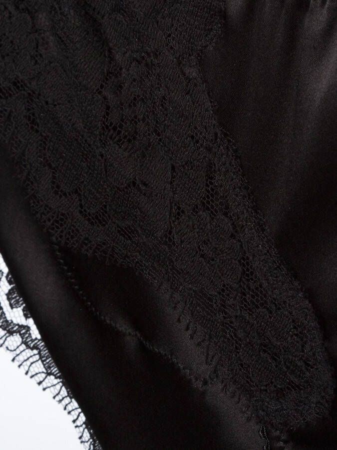 Dolce & Gabbana lace trim briefs Zwart