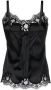 Dolce & Gabbana lace trim camisole Zwart - Thumbnail 4
