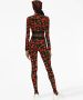 Dolce & Gabbana Legging met logoprint Zwart - Thumbnail 4