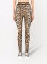 Dolce & Gabbana Jersey legging met luipaardprint Bruin - Thumbnail 3