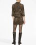 Dolce & Gabbana leopard-patterned jacquard jacket Bruin - Thumbnail 4