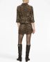 Dolce & Gabbana leopard-print high-waisted miniskirt Bruin - Thumbnail 4