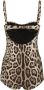 Dolce & Gabbana Badpak met luipaardprint Beige - Thumbnail 2