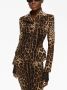 Dolce & Gabbana Midi-rok met luipaardprint Bruin - Thumbnail 4