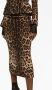 Dolce & Gabbana Midi-rok met luipaardprint Bruin - Thumbnail 5