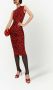 Dolce & Gabbana Asymmetrische jurk Rood - Thumbnail 2