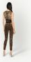 Dolce & Gabbana Cropped top met luipaardprint Bruin - Thumbnail 4