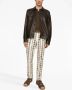 Dolce & Gabbana Leren jack Bruin - Thumbnail 2