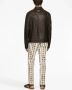 Dolce & Gabbana Leren jack Bruin - Thumbnail 4