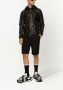 Dolce & Gabbana Leren jack met capuchon en logo label Zwart - Thumbnail 2