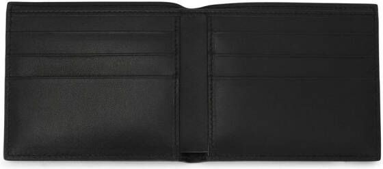 Dolce & Gabbana Leren portemonnee met logo-reliëf Zwart