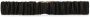 Dolce & Gabbana Leren riem met ruches en DG-logo Zwart - Thumbnail 2