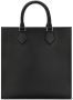 Dolce & Gabbana Leren shopper met logo-reliëf Zwart - Thumbnail 3