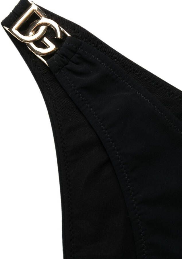 Dolce & Gabbana Bikinislip met logo Zwart