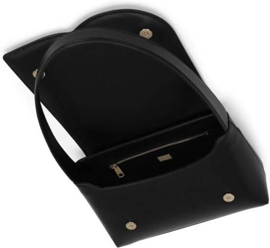 Dolce & Gabbana Schoudertas met logo-reliëf Zwart
