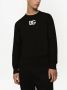 Dolce & Gabbana Wollen intarsia trui met DG-logo Zwart - Thumbnail 5