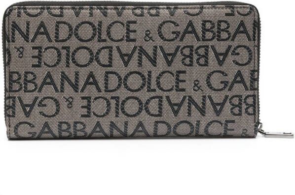 Dolce & Gabbana Pasjeshouder met logo Zwart