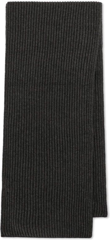 Dolce & Gabbana Sjaal met logopatch Grijs
