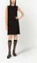 Dolce & Gabbana Tweed midi-jurk met DG-logo Zwart - Thumbnail 3