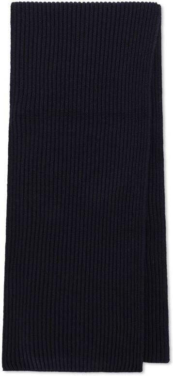 Dolce & Gabbana Sjaal met logopatch Zwart