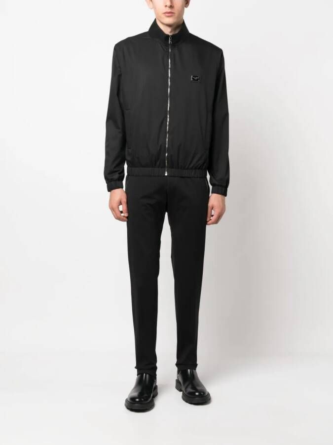Dolce & Gabbana Lichtgewicht jack Zwart