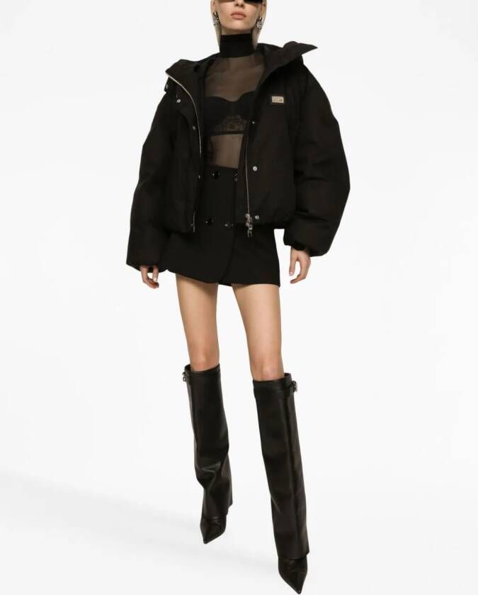 Dolce & Gabbana Jack met logoplakkaat Zwart