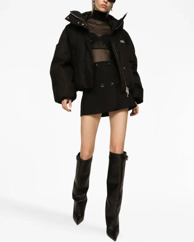 Dolce & Gabbana Jack met logoplakkaat Zwart