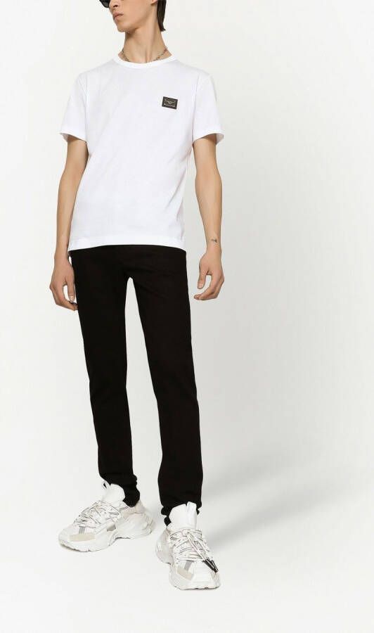 Dolce & Gabbana T-shirt met logo Wit